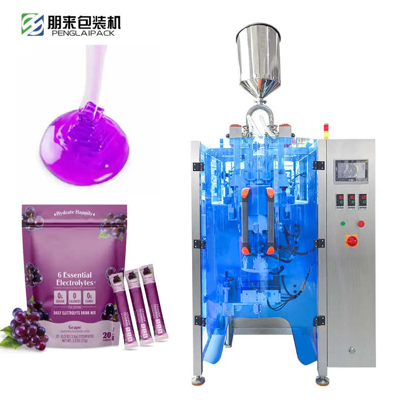 6 8 Lane Ice Pop Filling Sealing Machine Liquid Jelly Stick Packaging Machine Price