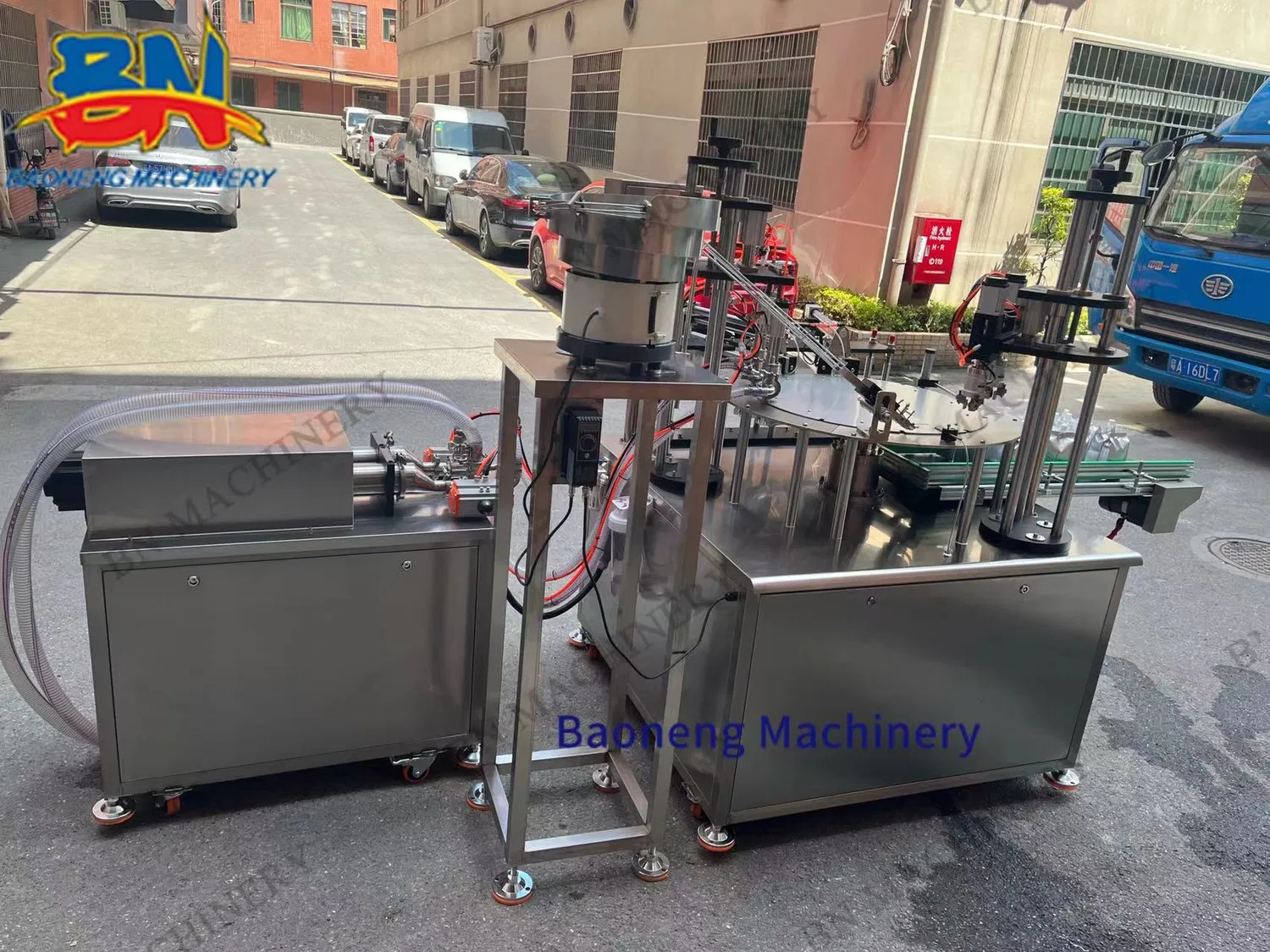 Automatic Liquid Spouted Pouch Packing Machine for Jelly Milk Sauce Filling Capping