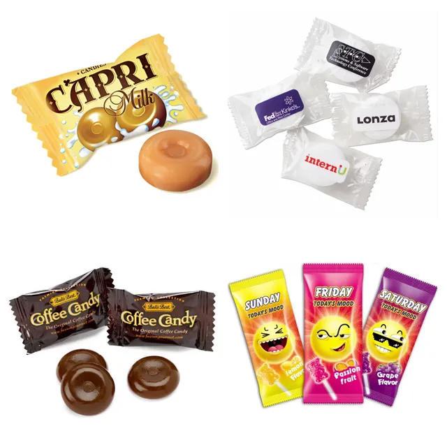 Kl-250 High Accuracy Sachet Sweet Jelly Candy Form Fill Seal Wrapping Flow Packaging Packing Filling Sealing Machine with CE Certificate