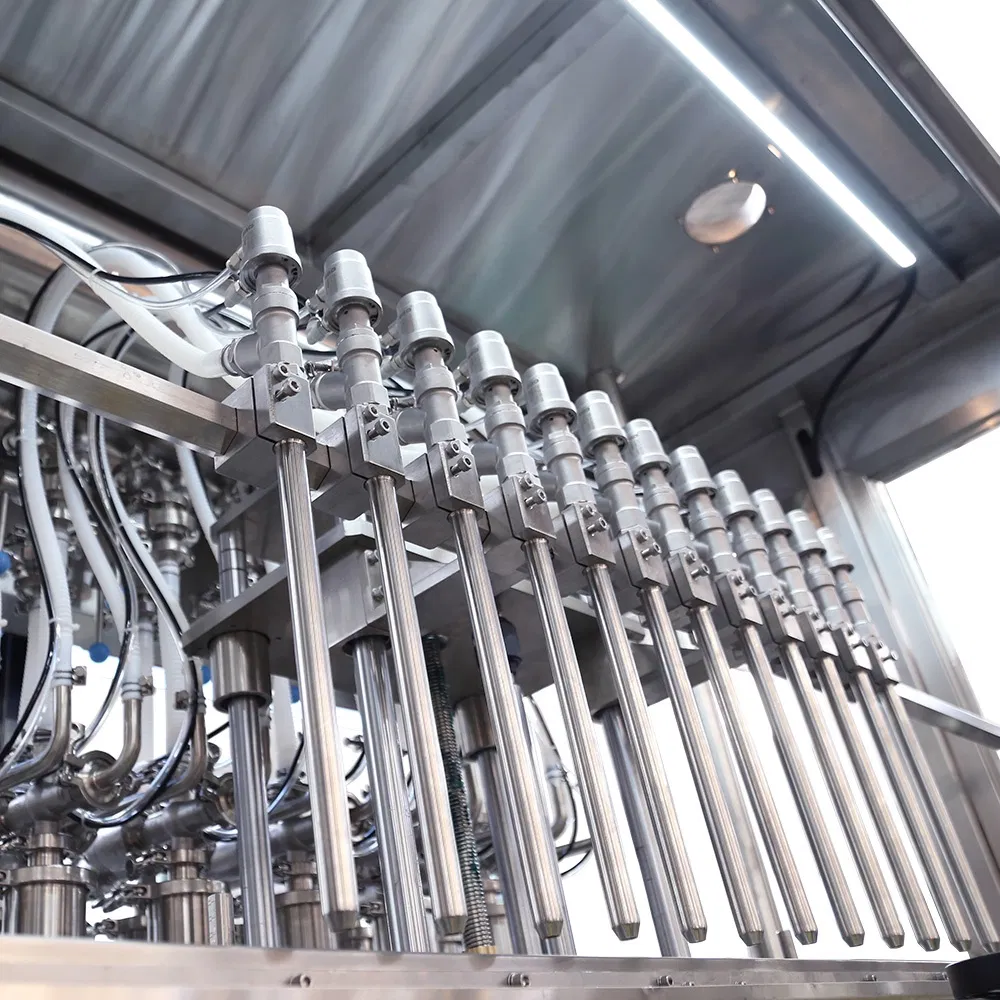 New Design Factory Low Price Automatic Liquid Water Drinking Spice Oil Soy Sauce Milk Vinegar Jam Jelly Shampoo Bottle Filling Capping Labeling Machine