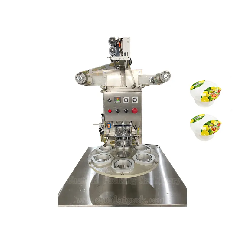 Semi Automatic Jelly Cup Packing Machine Cup Filling Sealing Machine