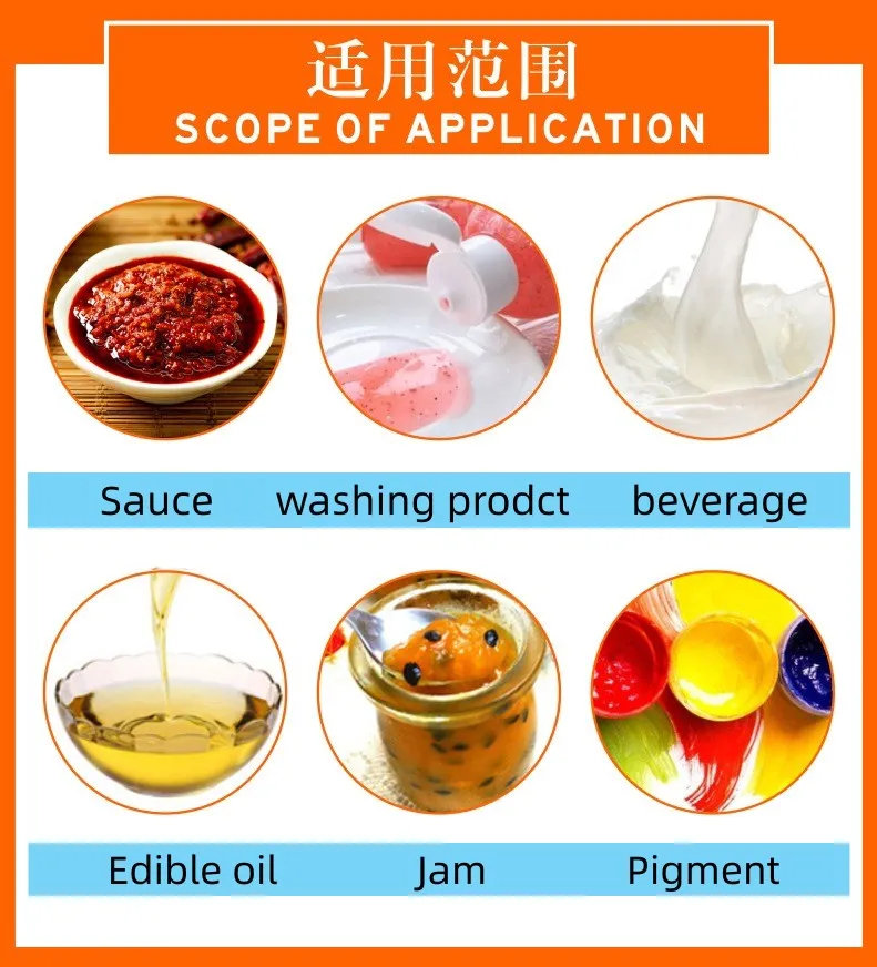 Small Automatic Honey/Ketchup/Sauce/Oil/Liquid/Lotion/Shampoo/Jelly/Liquid Soap/Juice/Tomato Paste Food Sachet Pouch Packaging Packing Filling Sealing Machine